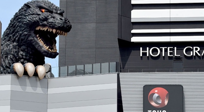 Godzilla Hotel Open In Shinjuku
